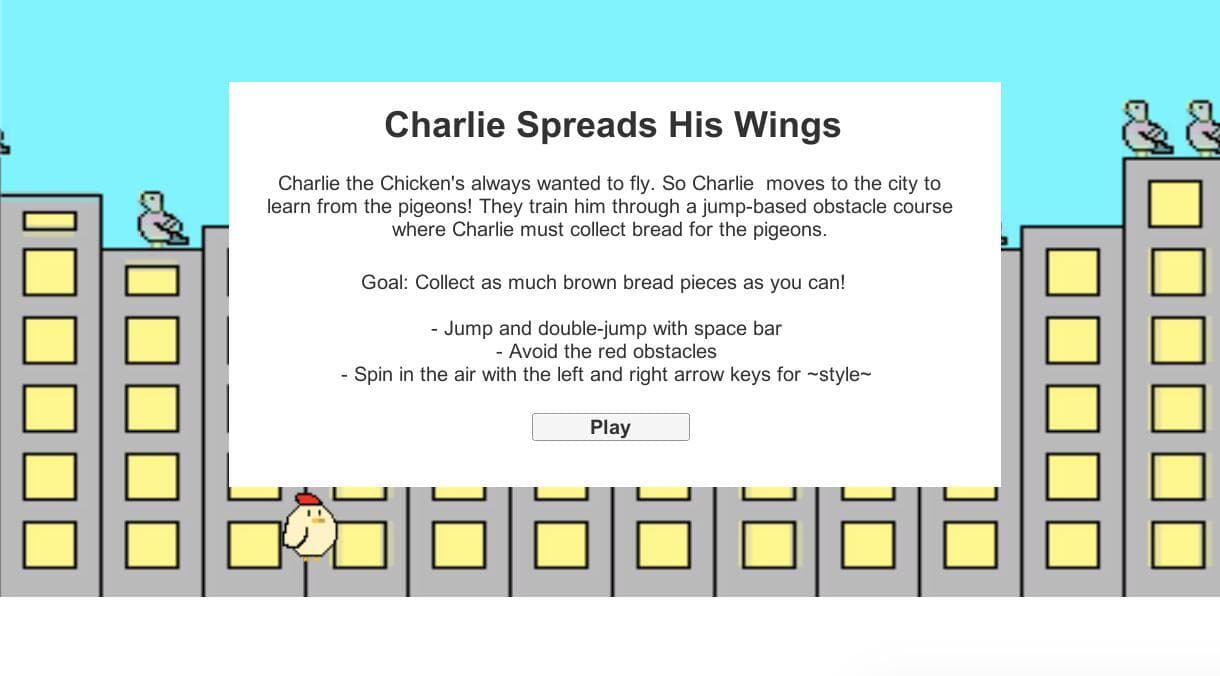 Charlie Spreads His Wings screenshot 2