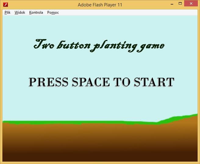 Two buttons planting game(Ludum Dare 34) screenshot 2
