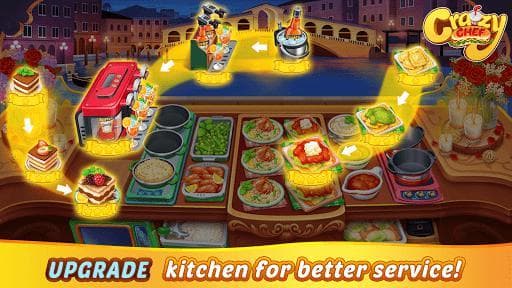 Crazy Chef: Craze Fast Restaurant Cooking Games screenshot 6