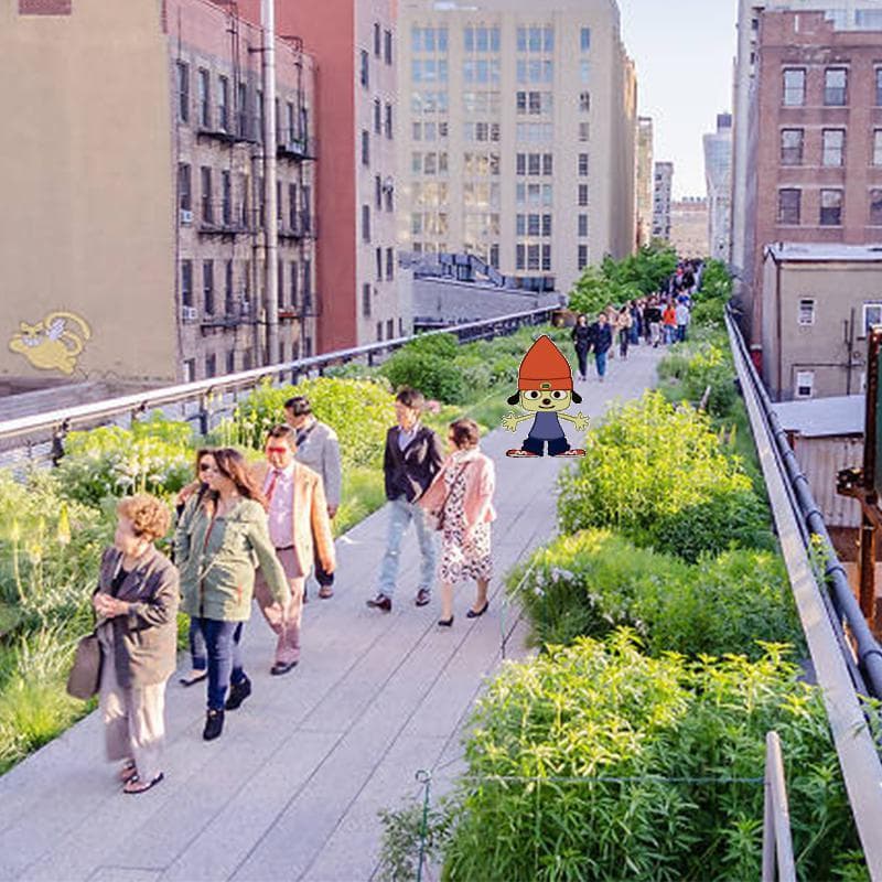 The HighLine, but parappas there