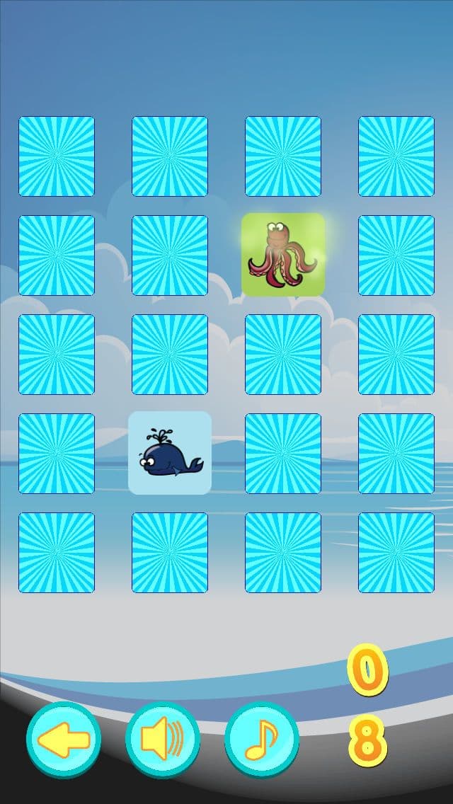 Card Rush: Funny Sea Animal SD screenshot 3