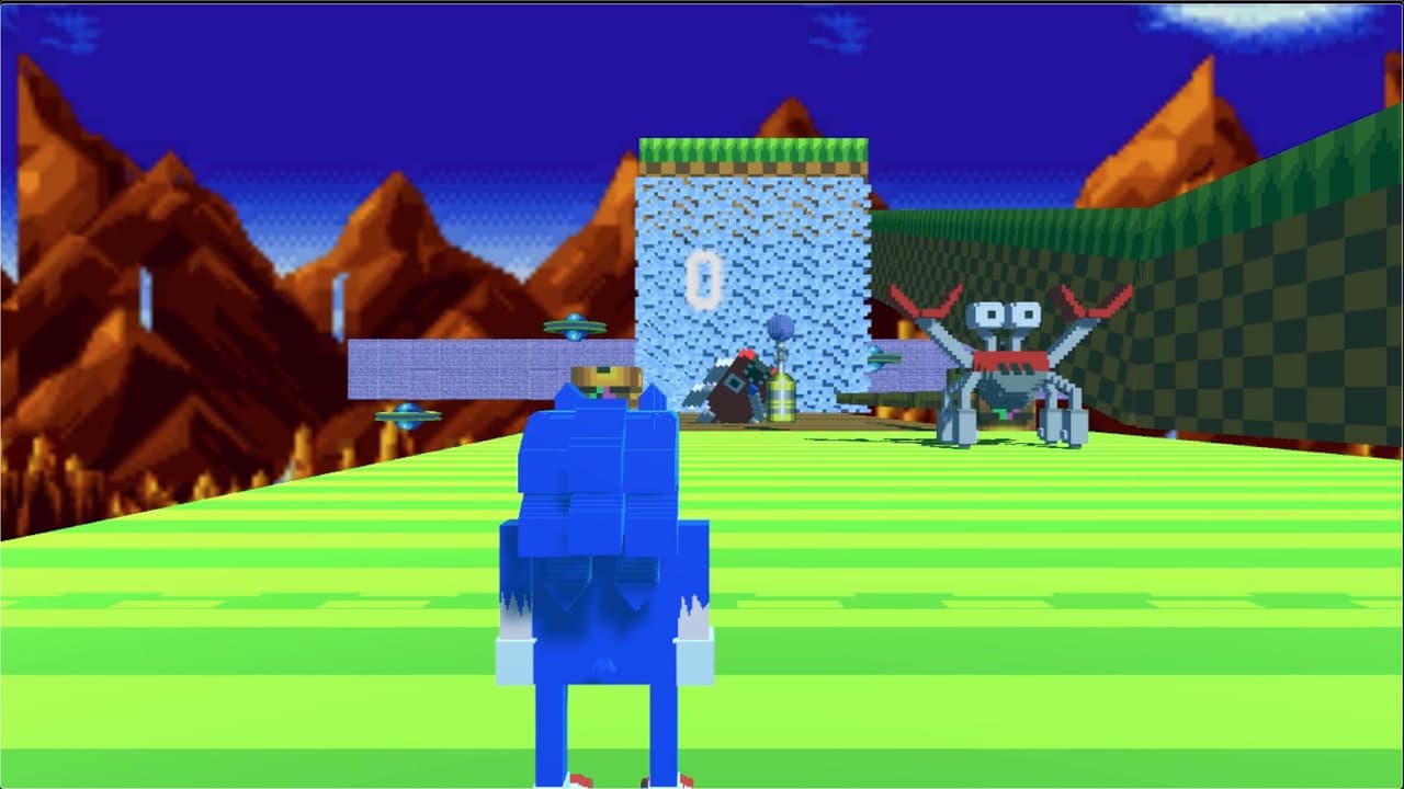 Sonic Runners Dash: Giant Emerald Journey (85% Done) screenshot 3
