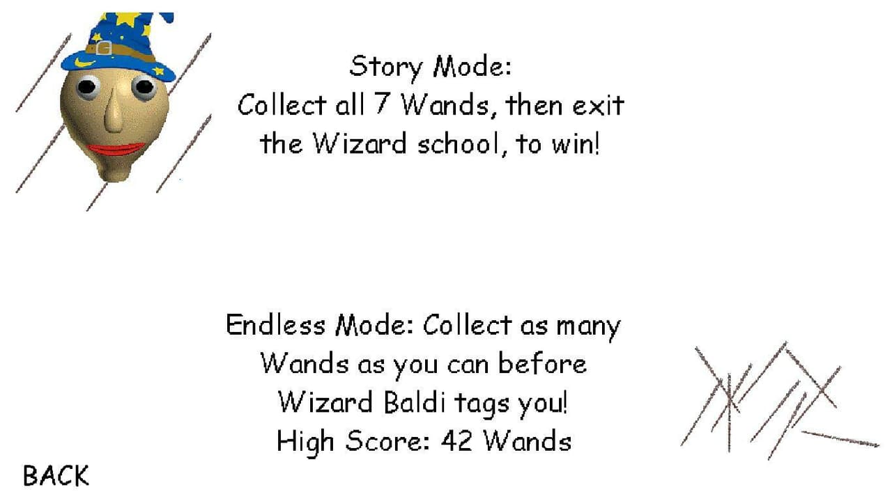 Baldis Basics wizard edition screenshot 2