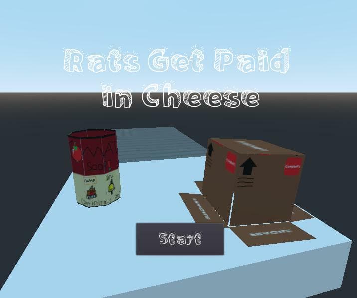 Rats Get Paid in Cheese!