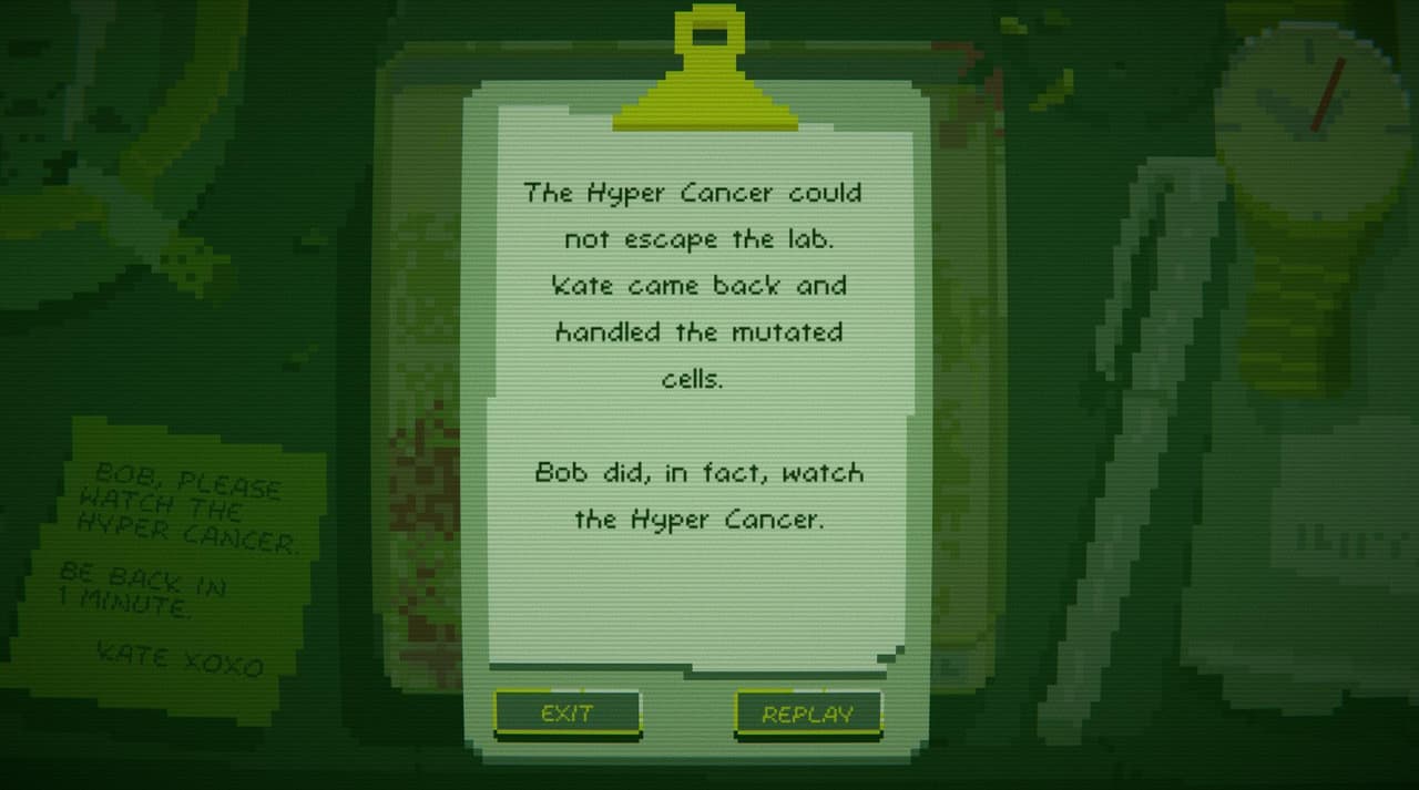 GODDAMMIT BOB, I TOLD YOU TO WATCH THAT DAMN HYPER CANCER!