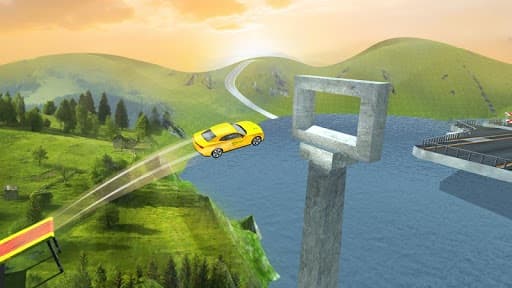 Extreme Car Driving: Free Impossible Stunts screenshot 4
