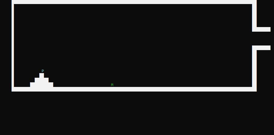The King - A text-based tiny metroidvania
