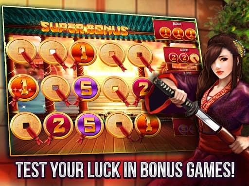 Free Vegas Casino Slots - Samurai screenshot 4