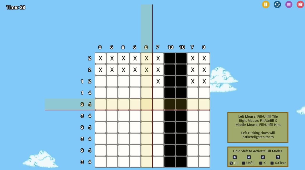 Nonogram (itch) screenshot 4