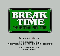 Break Time: The National Pool Tour screenshot 2