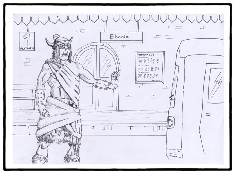 Hammock the train slayer