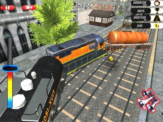 Oil Train Racing Simulator 3D screenshot 4