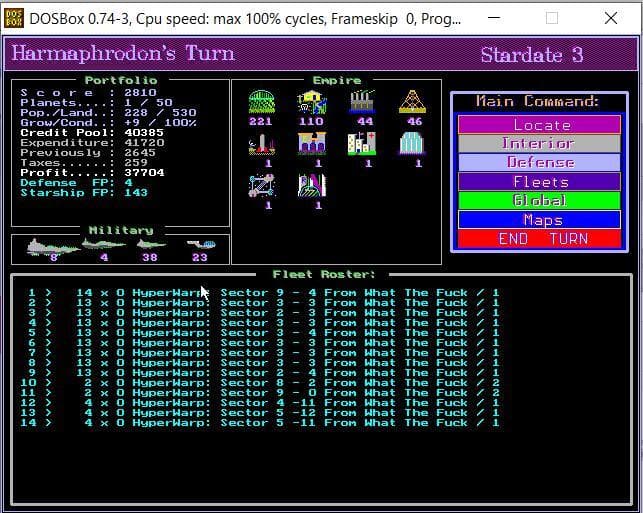 Galaktikon 1995 screenshot 6