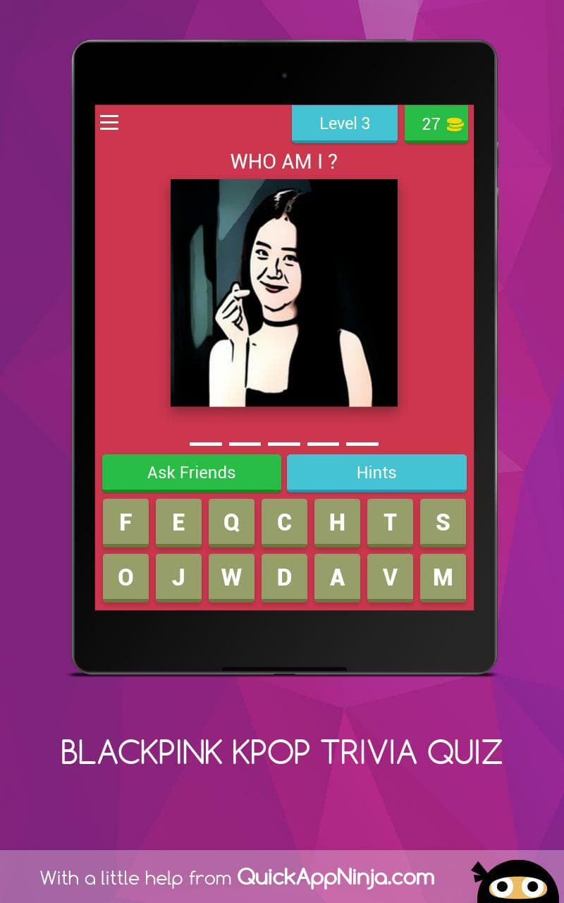 BLACKPINK KPOP QUIZ TRIVIA