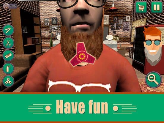 Barbershop Beard Shaving Salon