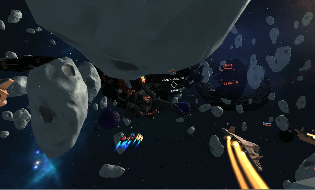 VR Spaceship Battle screenshot 4