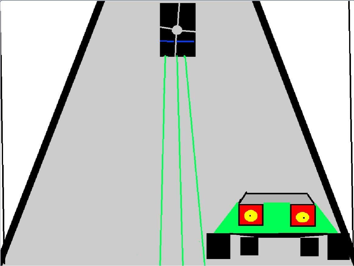 Racer the test track