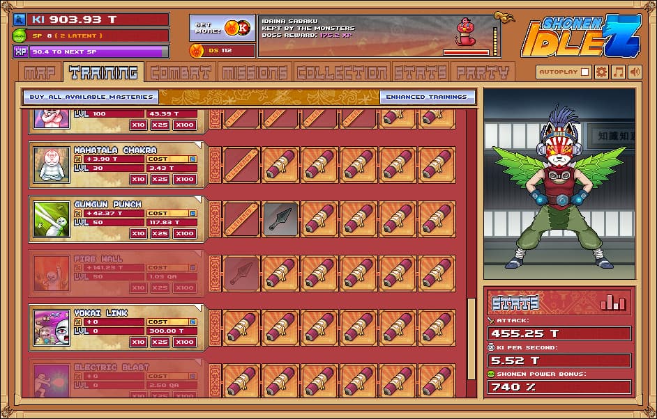 Shonen Idle Z screenshot 4