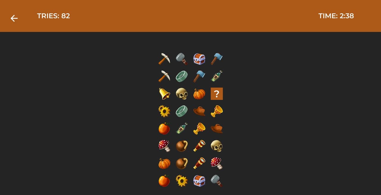 Classic Memory Game (itch) screenshot 4