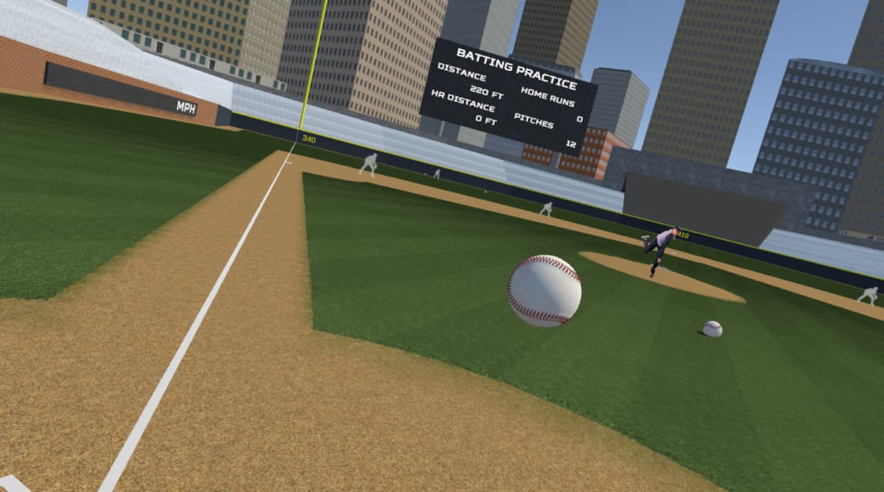 Big Hit VR Baseball screenshot 3