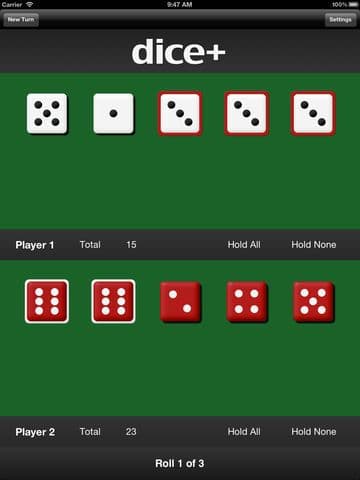 dice+ screenshot 2
