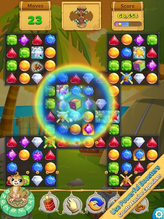 Crystal Island: Match 3 Puzzle screenshot 3