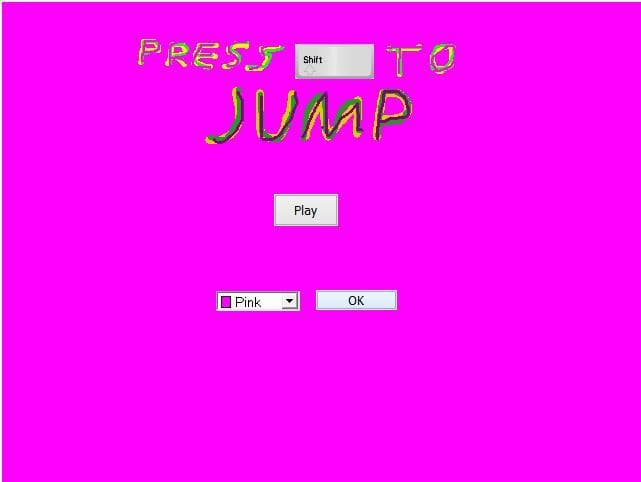 Press shift to jump!!! screenshot 2