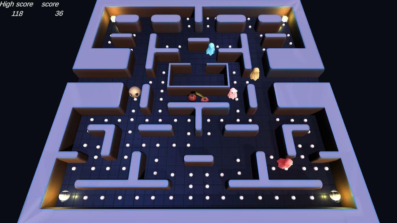 PacMan3D (houssamChab)