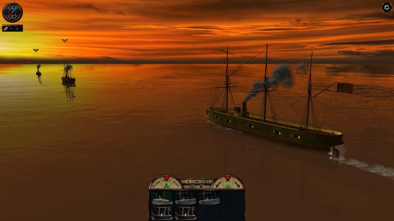 Victorian Admirals Caroline Crisis 1885