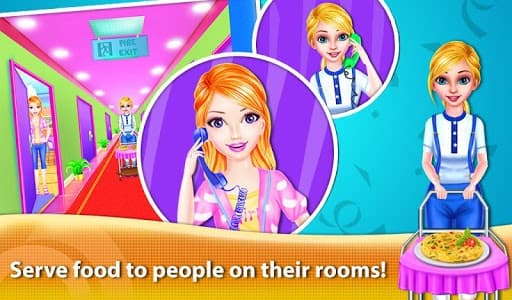 Girl Hotel Hostess Resort Paradise screenshot 5
