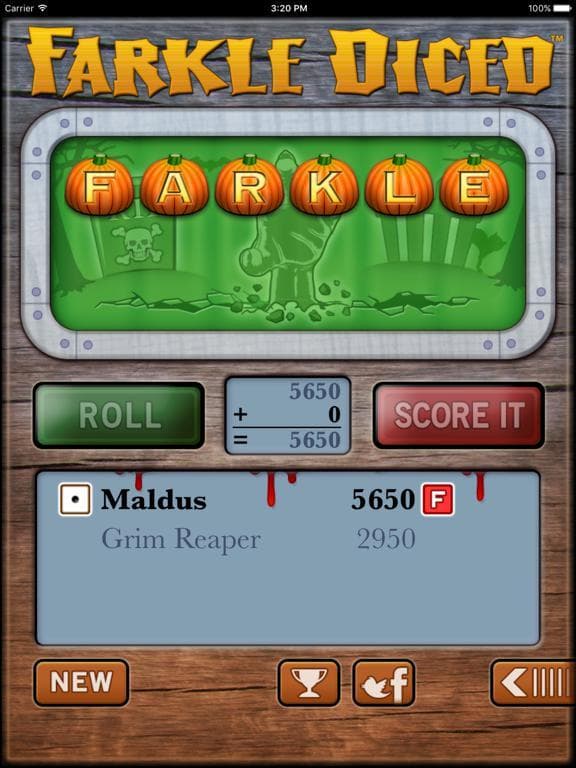 Farkle Diced Halloween screenshot 4