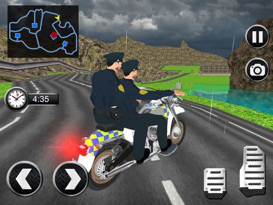 OffRoad Police Bike Transport Simulator screenshot 5