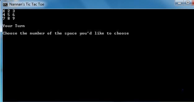 Basic Tic Tac Toe screenshot 3