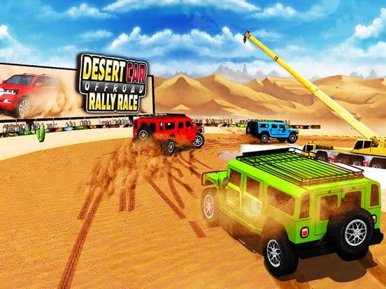 Desert Car Offroad Rally Race