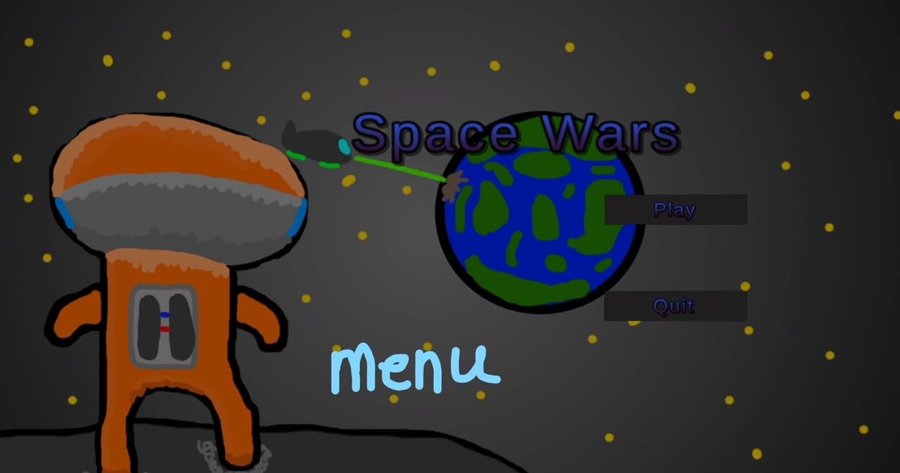 Space Wars (itch) (purple : )) screenshot 2