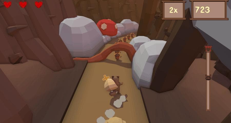 TGA22 Game Project 1 - Tanuki Tales screenshot 3