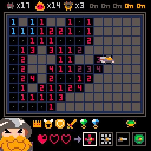 Mines Sweeper (itch) screenshot 2