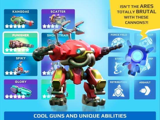 Little Big Robots. Mech Battle screenshot 5