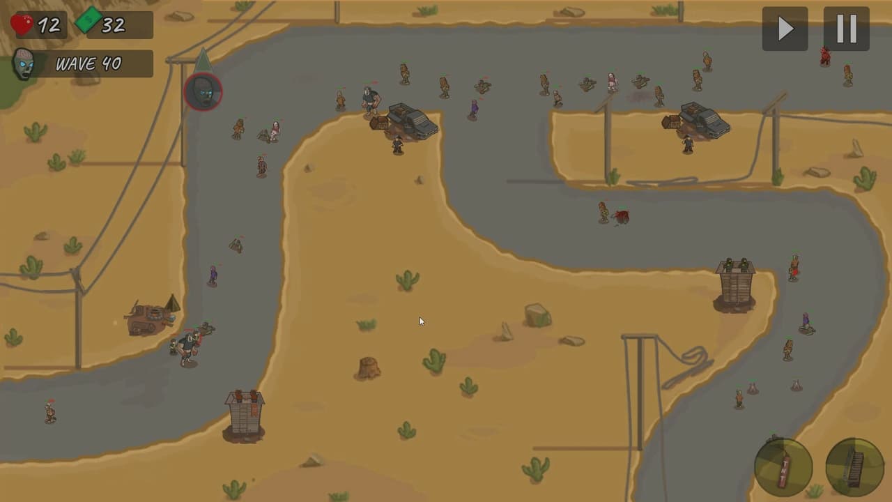 The Last Hope: Zombie Defense TD screenshot 4