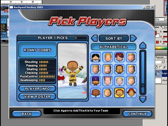 Backyard Hockey 2005 screenshot 4
