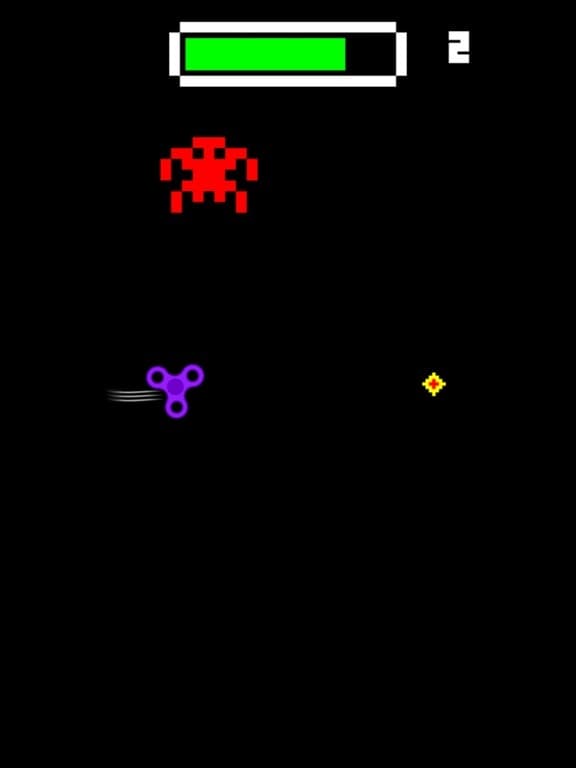 Spinners vs Aliens ~ Monsters & Fidget Spinner App screenshot 3