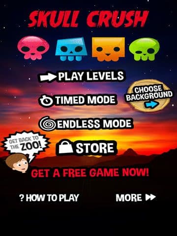 Skull Crush - Match Three Puzzle Game screenshot 3