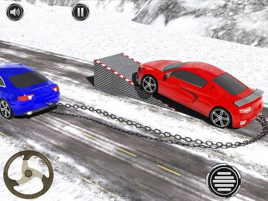 Chained Cars Drag Race screenshot 5
