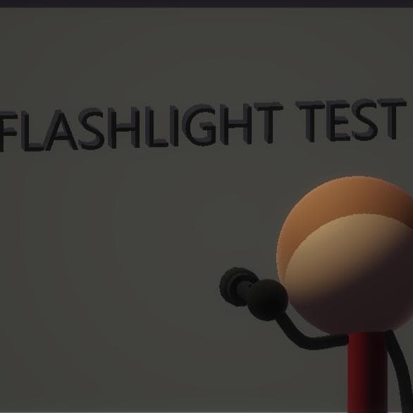flashlight test