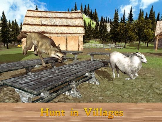 Evil Wild Wolf Simulator 3D screenshot 3