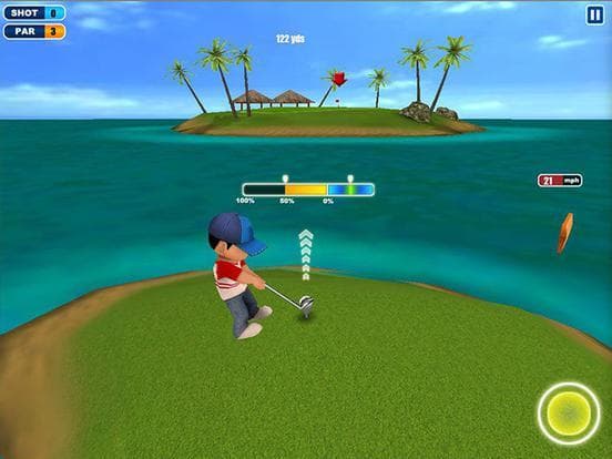 Fantasy Golf 3D HD - Free golf games, mini golf screenshot 2