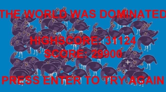 Trash Dove Invasion