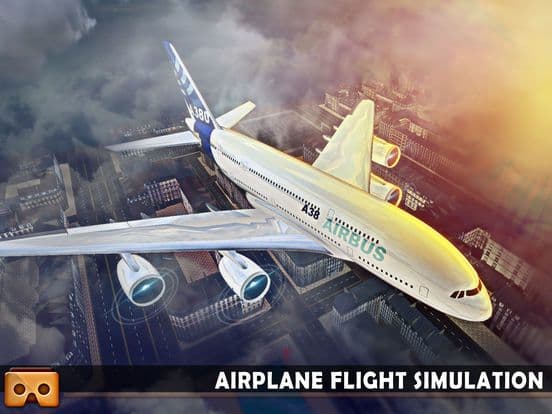 VR Airplane Flight Sim 2017