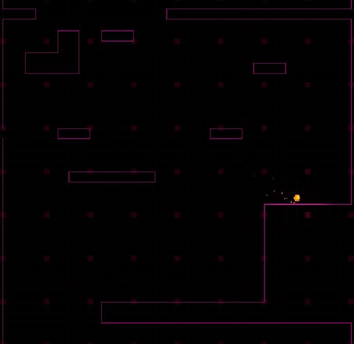 Just a ball: Jumping in the space