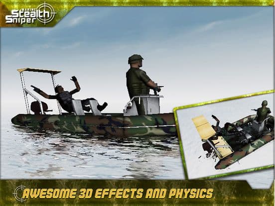 Marine Stealth: Sniper Shooter screenshot 4
